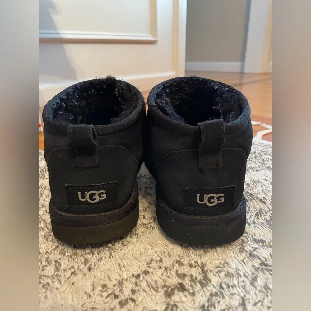 UGG Kids Black Shoes